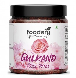 Foodery Gulkand Rose Patel   Plastic Jar  250 grams